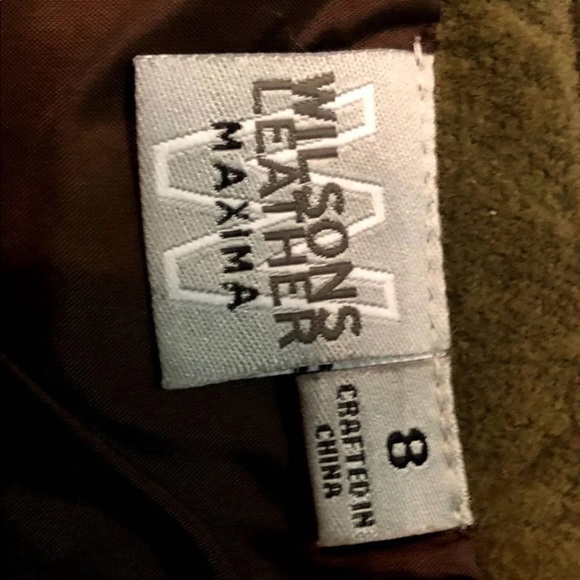Wilson's Leather Maxima Suede Skirt - Size 8 - Picture 4 of 4